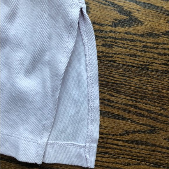 Lavender Lace Shouldered Knit Top - Picture 4 of 8